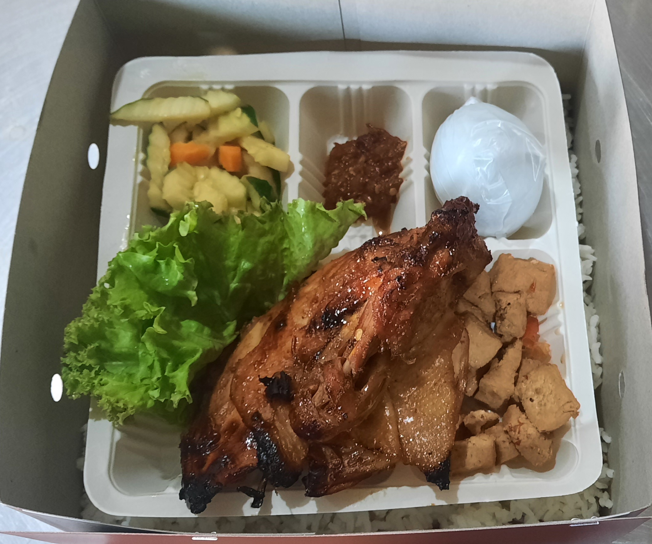 Nasi Ayam Bakar 1/4