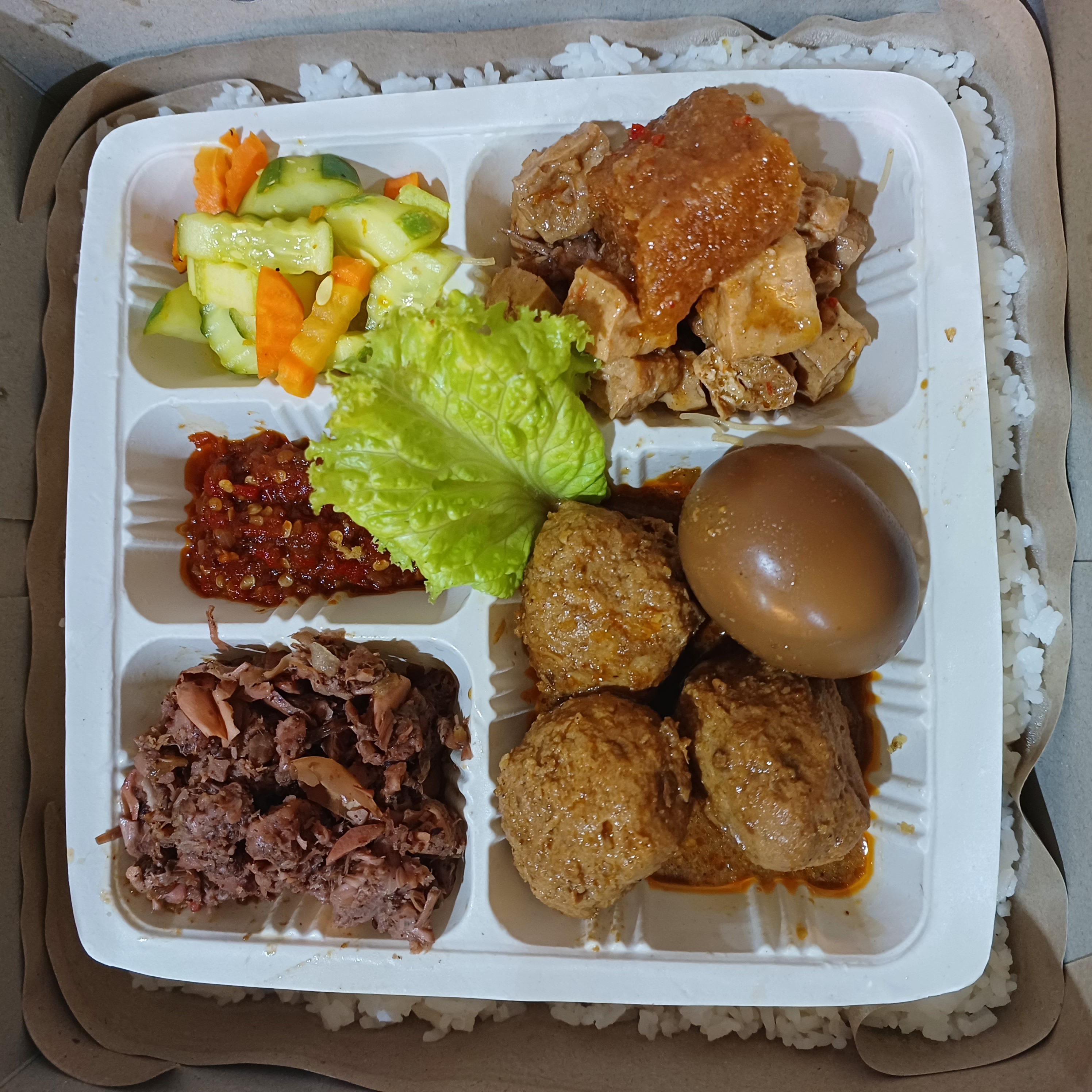 Nasi Gudeg Bola Daging